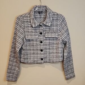 Vero Moda Monochrome Tweed Blazer
